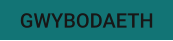 GWYBODAETH